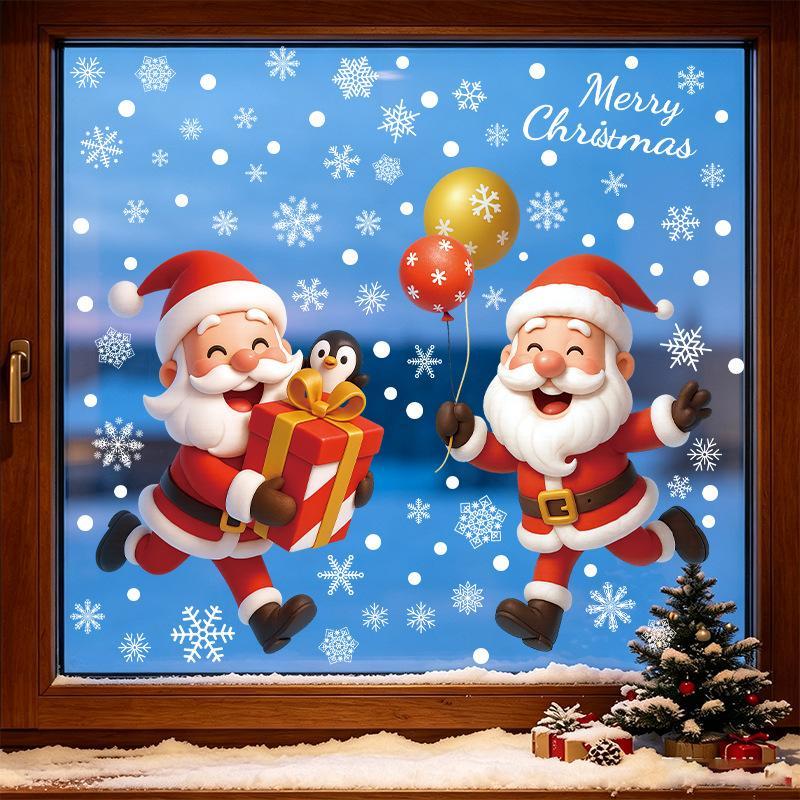 Christmas Static Window Sticke - Snowflake Window Decal recension och pris