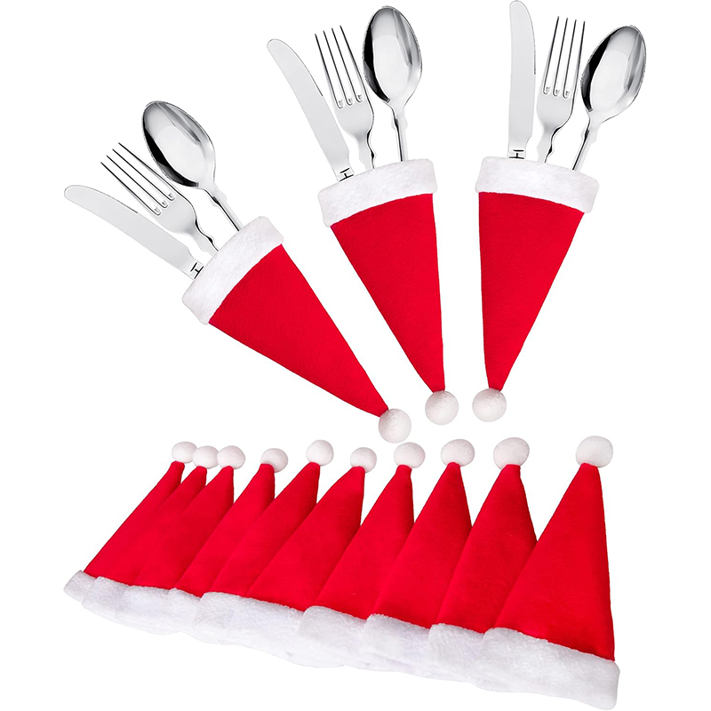 10/20/50Pcs Christmas Hat for  - Santa Hat Plush recension och pris