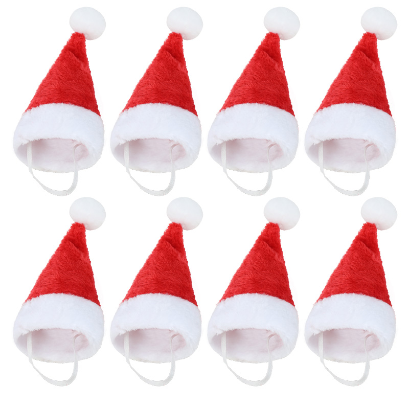 Christmas Pet Santa Hat Red Pl - Santa Hat Plush recension och pris