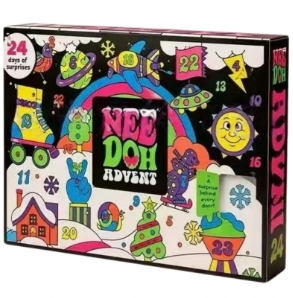 24Pcs Nee‑Doh Squish Fidget Ad - Advent Calendar Gift recension och pris