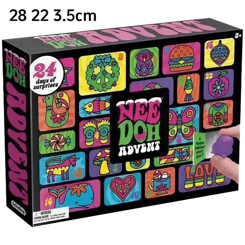 2026 NeeDoh Advent Calendar, 3 - Advent Calendar Gift recension och pris