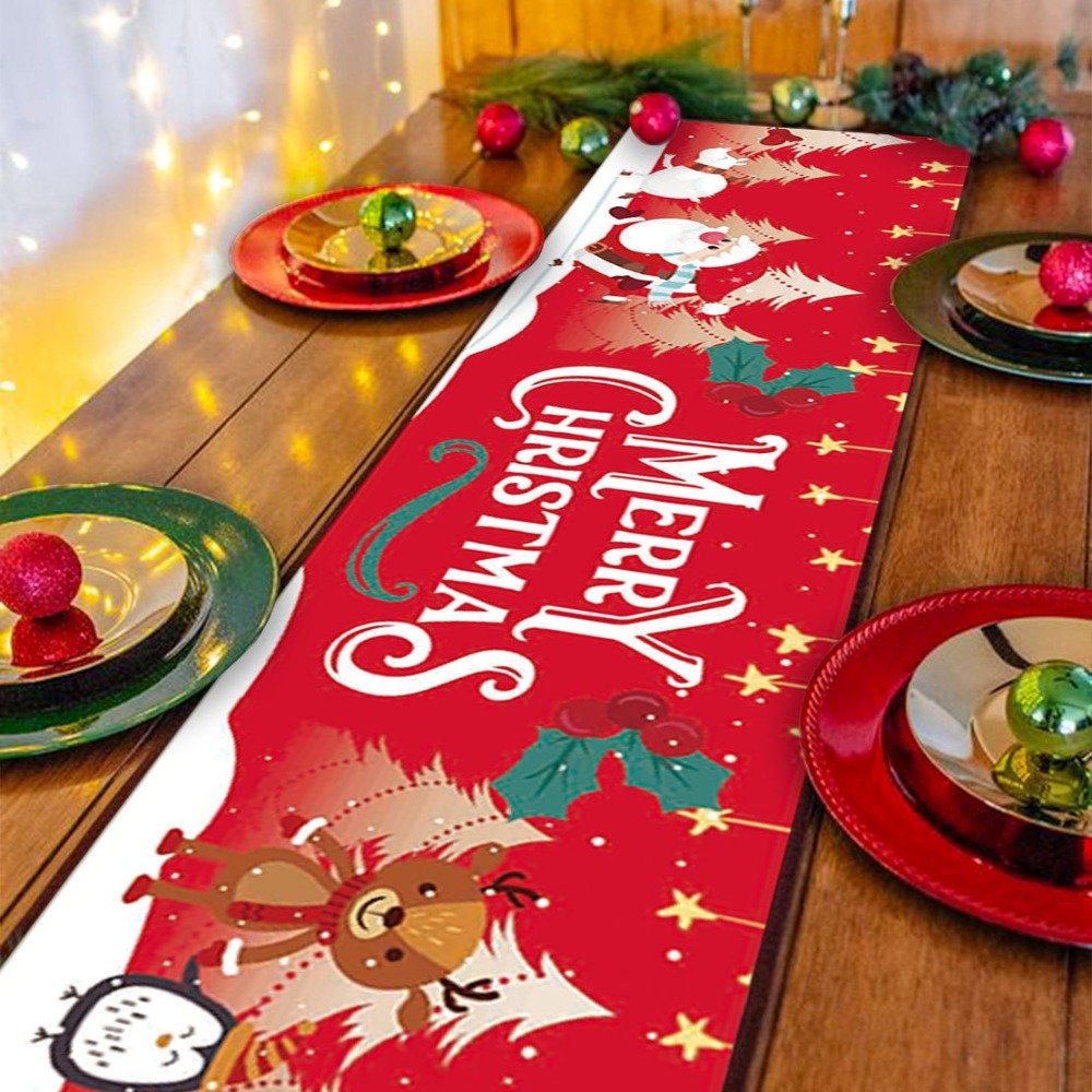 Christmas Themed Table Runner  - Christmas Table Runner recension och pris