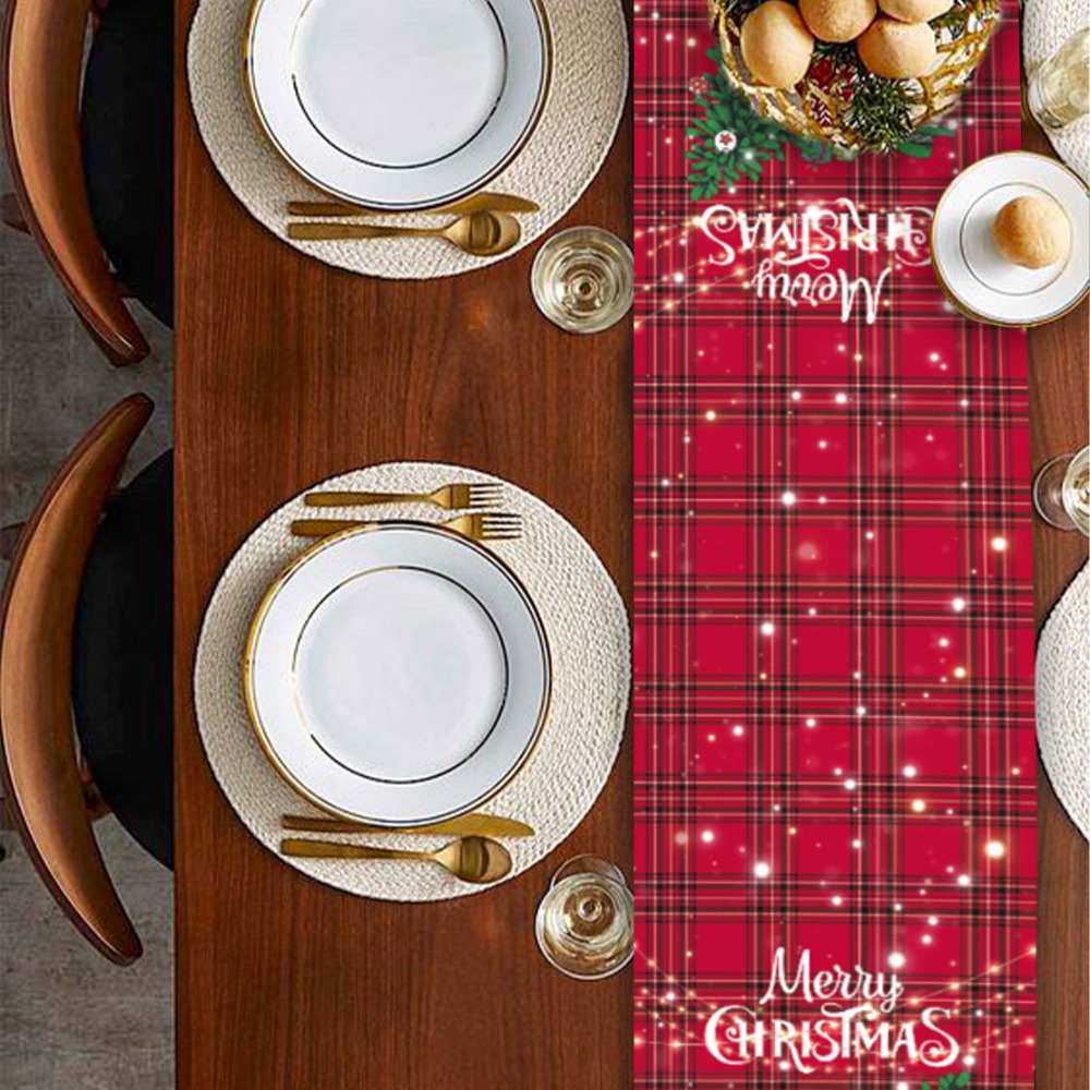 Christmas Themed Table Runner  - Christmas Table Runner recension och pris