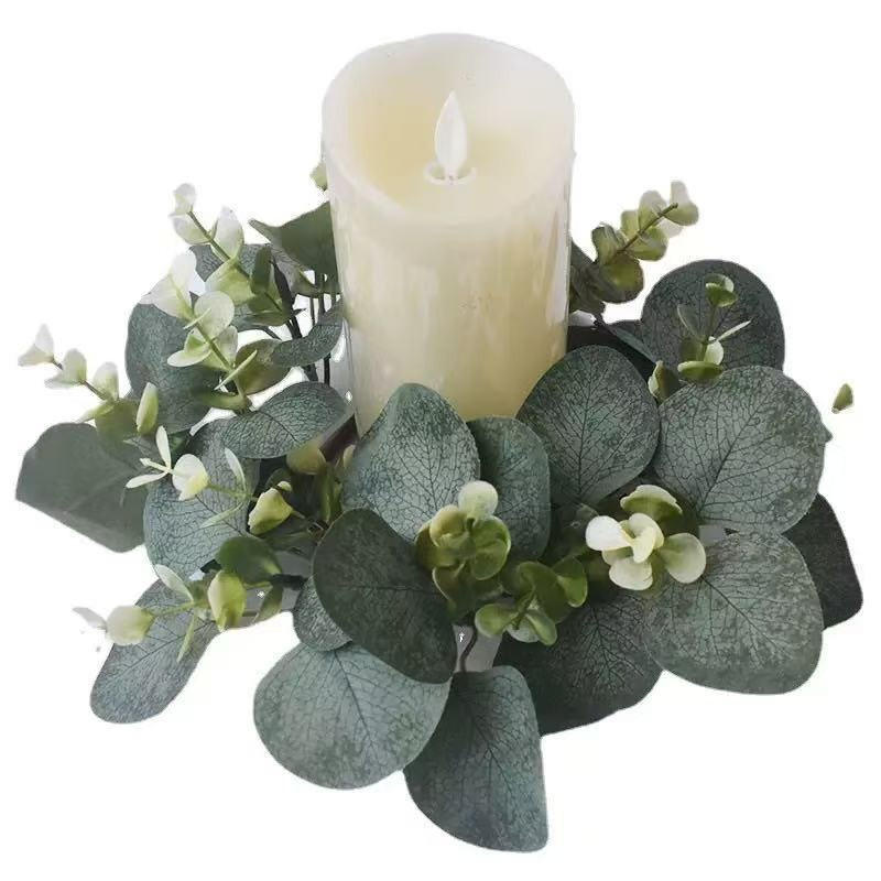 Eucalyptus Wreath Christmas Ca - Christmas Wreath Fake recension och pris