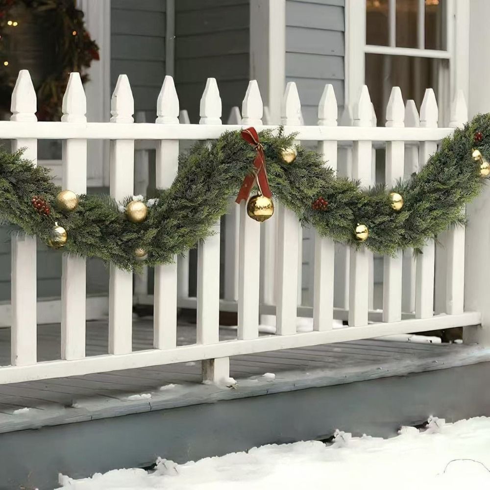 1.8/2.7m Artificial Norfolk Pi - Christmas Wreath Fake recension och pris