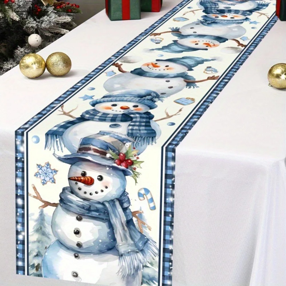 Santa Claus Christmas Table Ru - Christmas Table Runner recension och pris