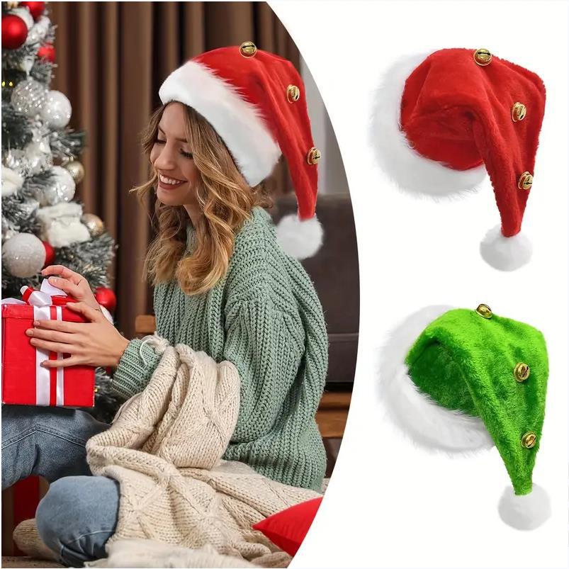 Christmas Santa Long Plush Hat - Santa Hat Plush recension och pris