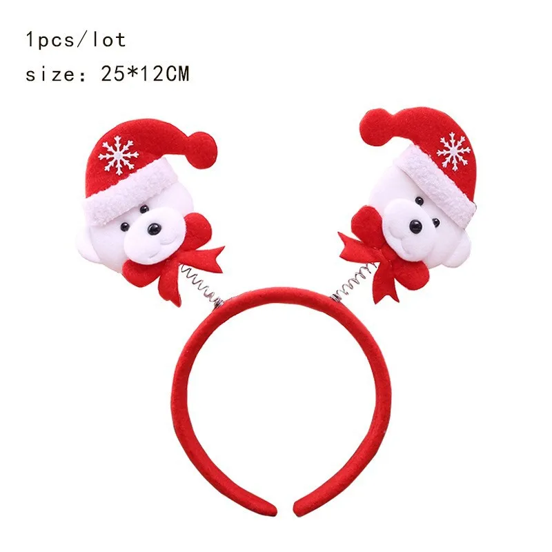 10pcs Christmas Hairband Party - Reindeer Antlers Headband recension och pris