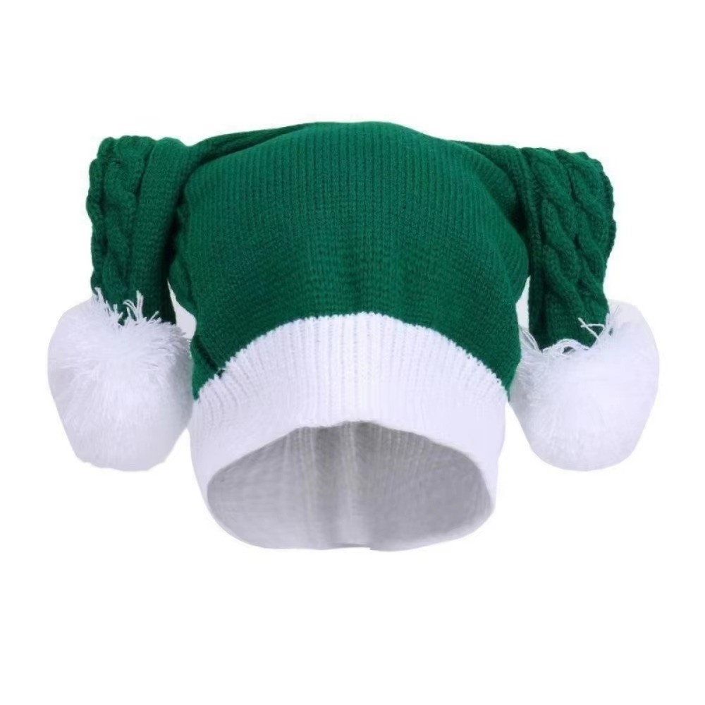 Cute Christmas Knitted Hat War - Santa Hat Plush recension och pris