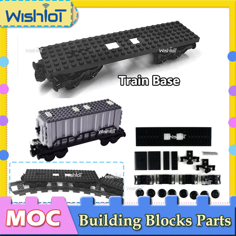 City Train Track Base MOC Buil - Lego Set City recension och pris
