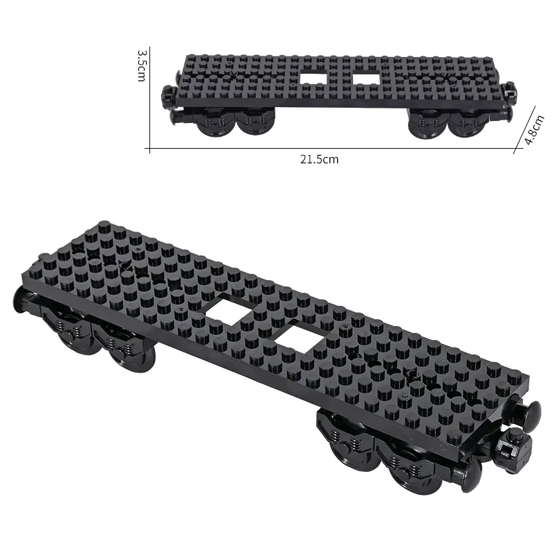 City Train Track Base MOC Buil - Lego Set City recension och pris
