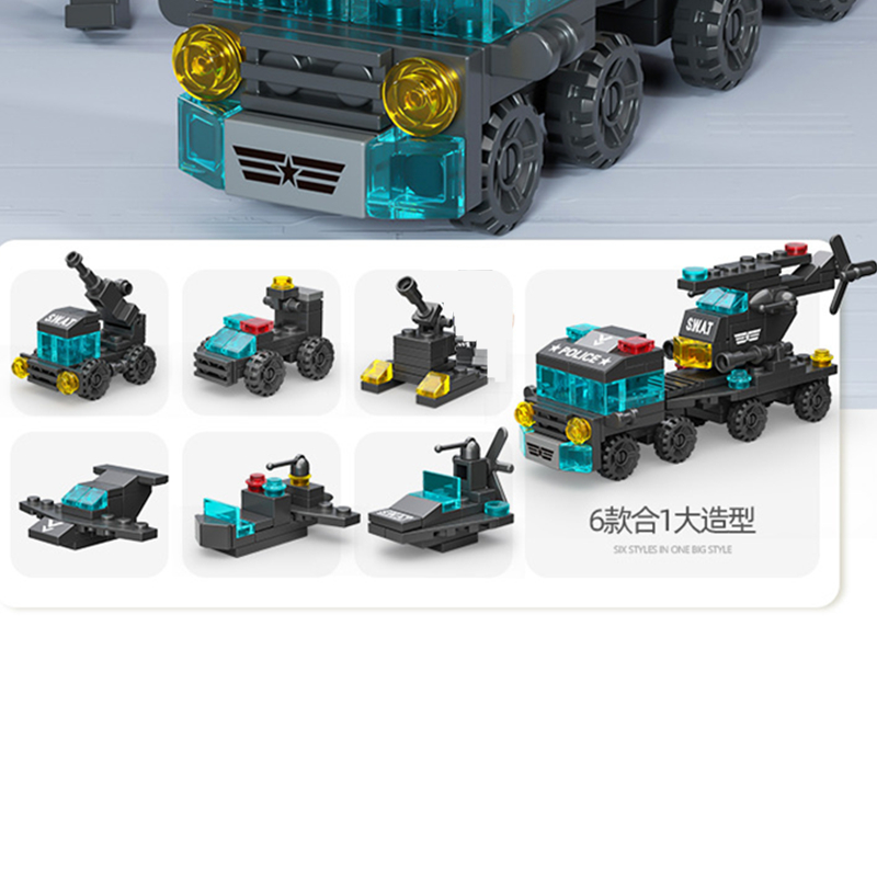 6in1 NEW Special Police Tow Tr - Lego Set Creator recension och pris