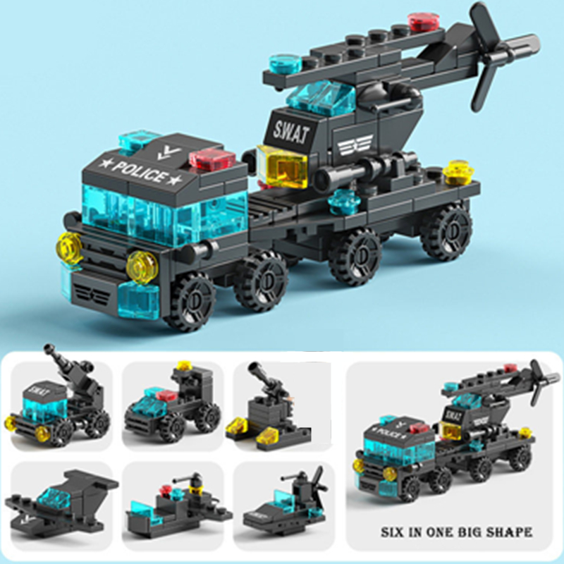 6in1 NEW Special Police Tow Tr - Lego Set Creator recension och pris