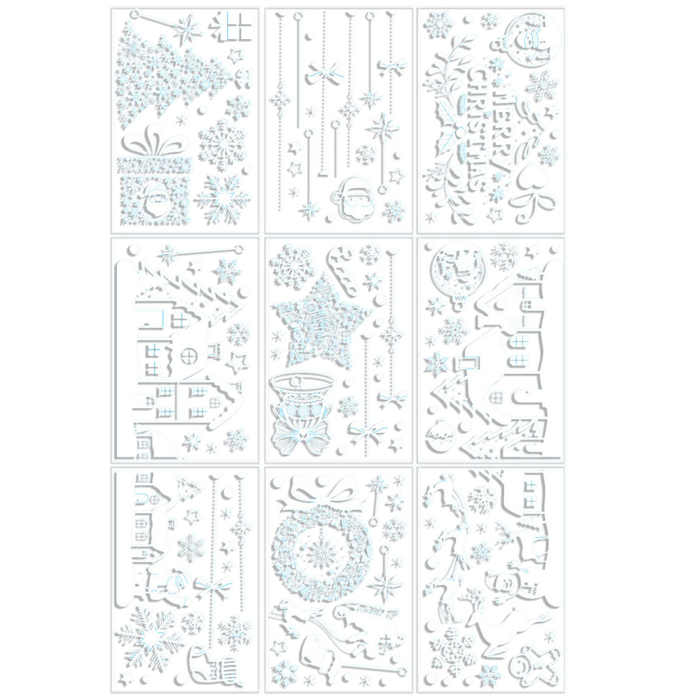 Large Christmas Window Decals  - Snowflake Window Decal recension och pris