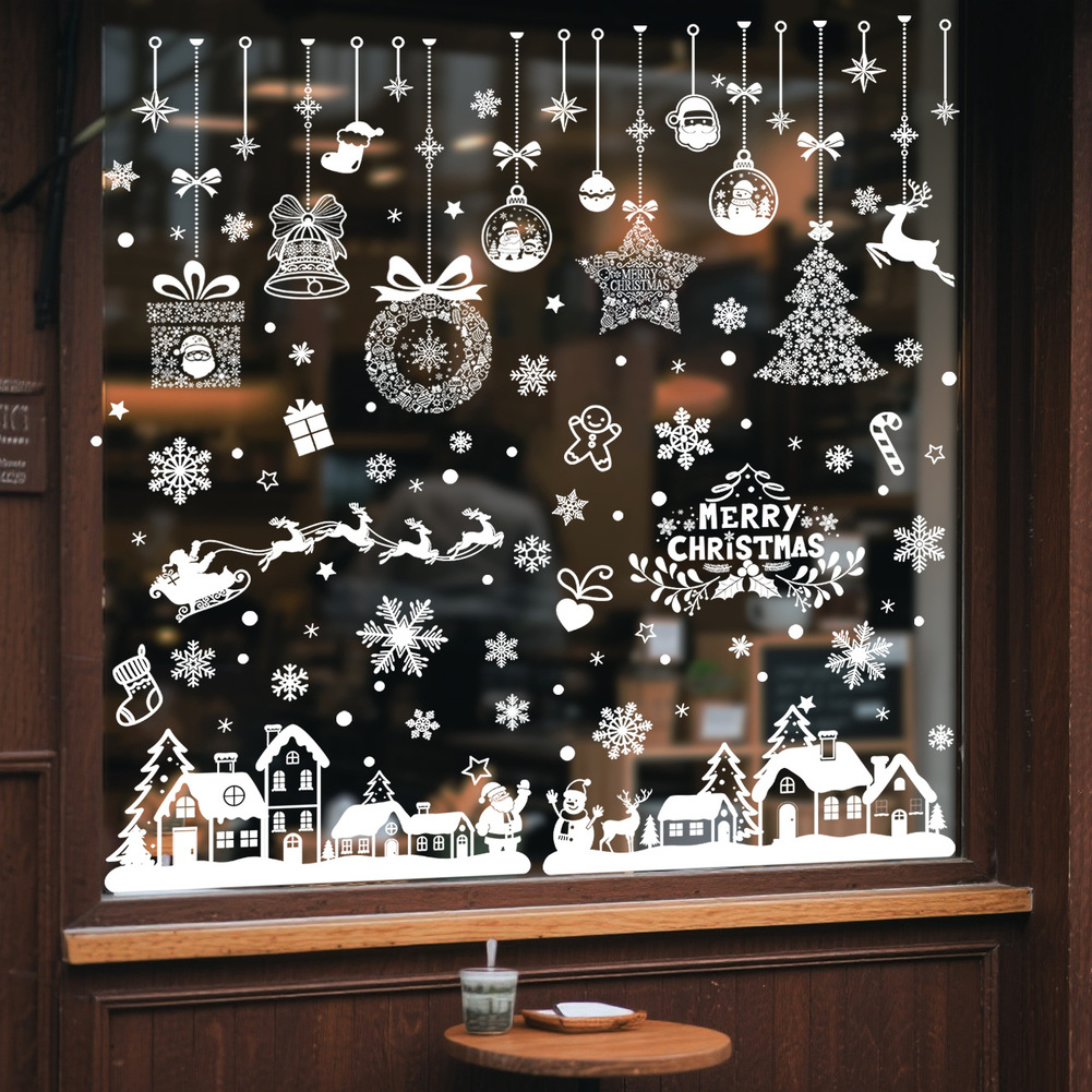 Large Christmas Window Decals  - Snowflake Window Decal recension och pris