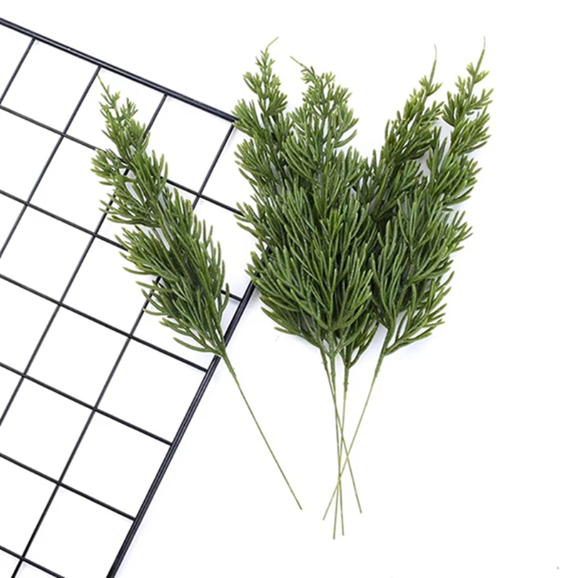 25/50Pcs Artificial Plant Cypr - Christmas Tree Artificial recension och pris