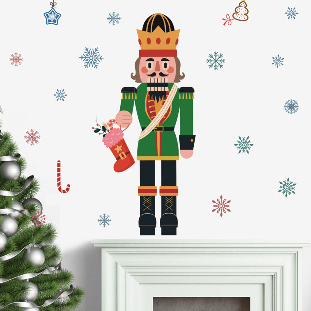 Christmas Nutcracker Snowflake - Snowflake Window Decal recension och pris