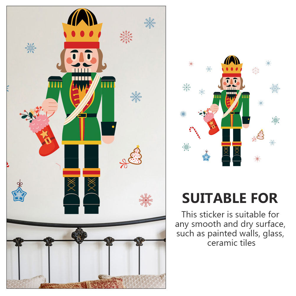 Christmas Nutcracker Snowflake - Snowflake Window Decal recension och pris