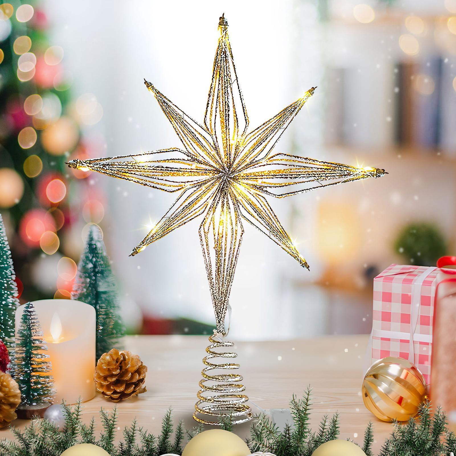 Christmas Tree Topper 3D Star  - Star Tree Topper recension och pris
